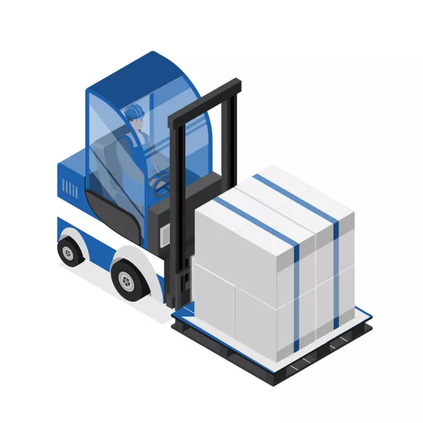 Rapidly realize packaging, disassembly, stacking, facilitating forklift operation to achieve automatic logistics operation